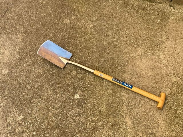 ❤️PALA DE JARDINERIA DE ACERO INOXIDABLE PARA CAVA