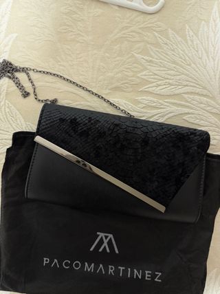 Bolso de mano Paco Martinez negro