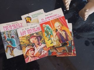 Lote de 19 cuentos clásicos en miniatura