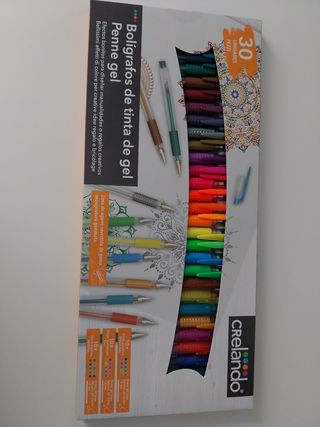 Pack de 30 Bolígrafos de Gel