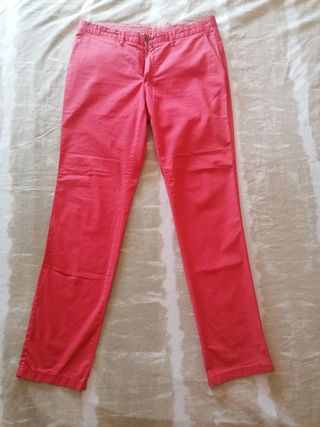 Pantalón Pertegaz Hombre Rojo