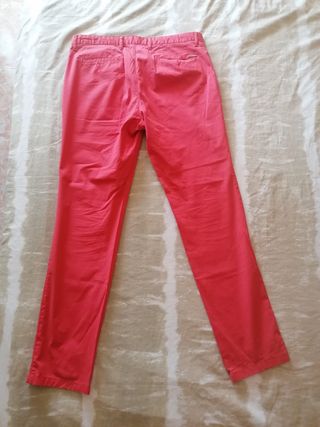 Pantalón Pertegaz Hombre Rojo