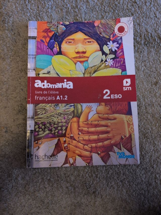 Français. 2 Secundaria. Adomania