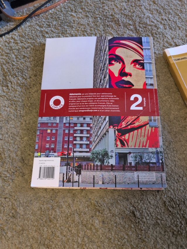 Français. 2 Secundaria. Adomania