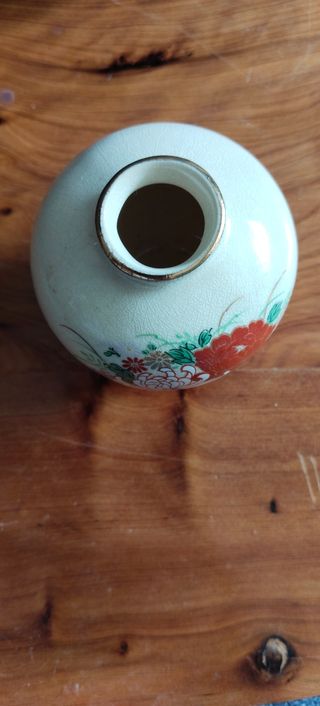 Jarrón miniatura cerámica Japón 5cm