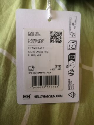 Neceser Helly Hansen Negro