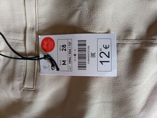 Pantalones cortos Lefties beige talla M