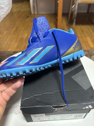 Zapatillas Fútbol Sala Adidas Messi Talla 33