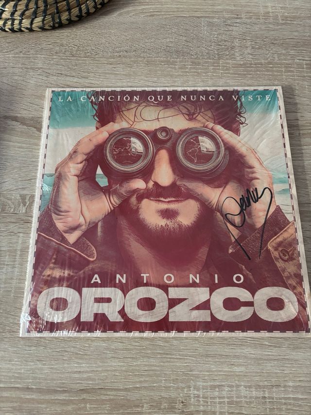 Vinilo Antonio Orozco La Canción Que Nunca Viste