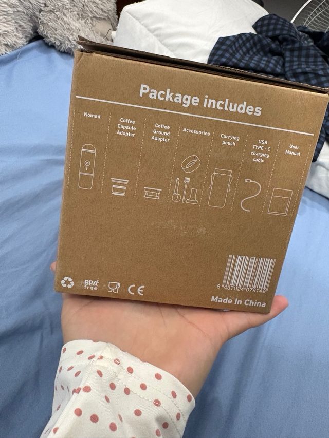 Cafetera Espresso Portátil Nomaduo Evergreen