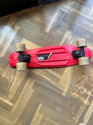 Monopatín Oxelo Decathlon Rojo