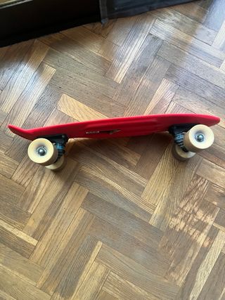 Monopatín Oxelo Decathlon Rojo