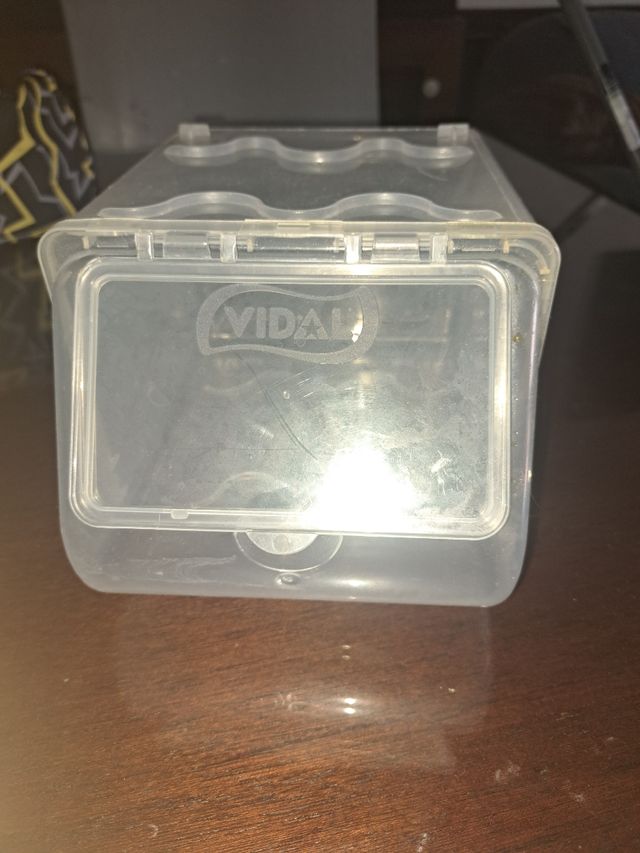 Lote de 7 Cajas Plástico Transparentes