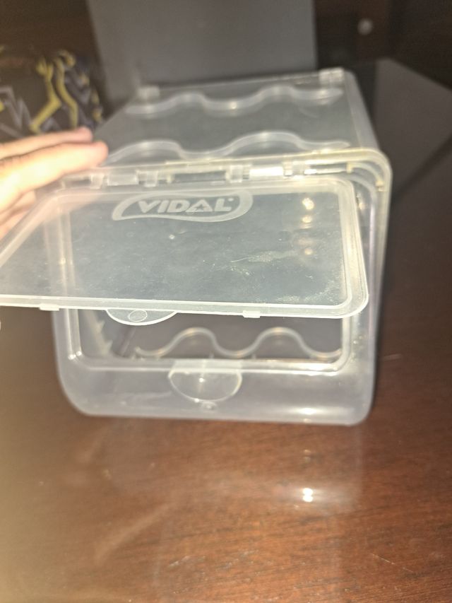 Lote de 7 Cajas Plástico Transparentes