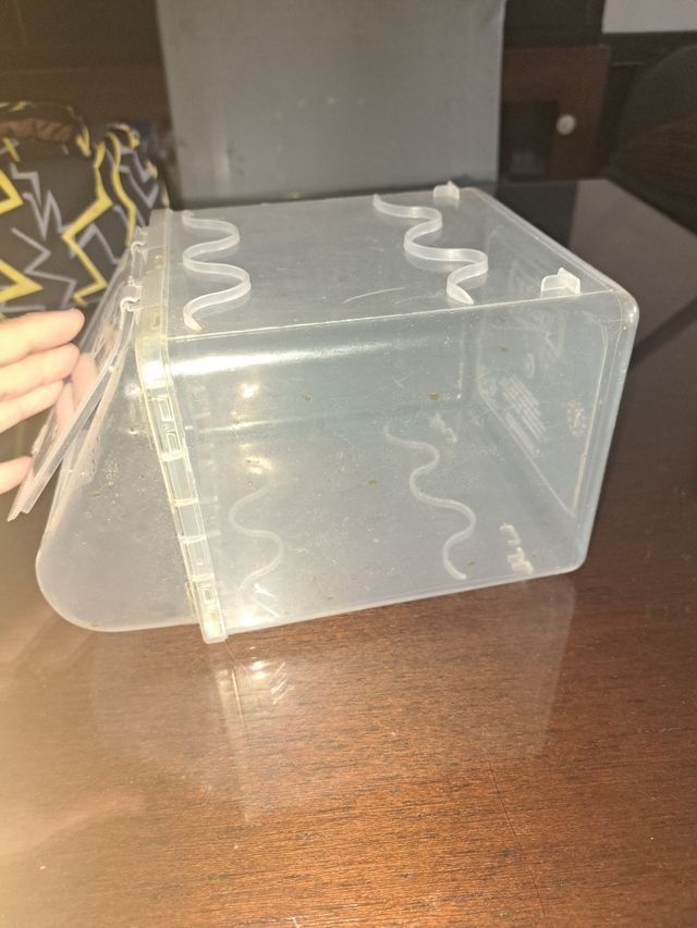 Lote de 7 Cajas Plástico Transparentes