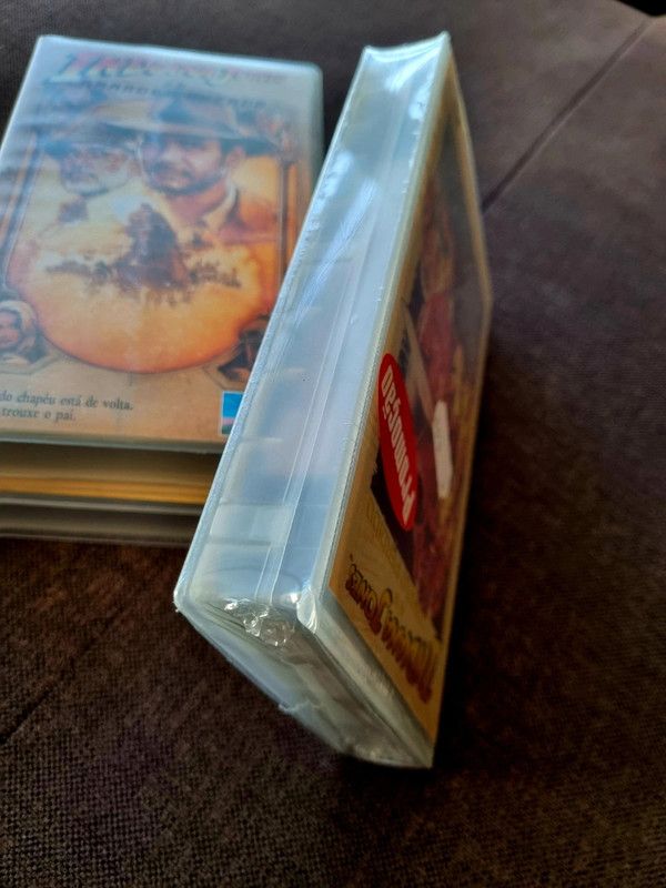 Star Wars Indiana Jones Roger Rabbit VHS movies PT