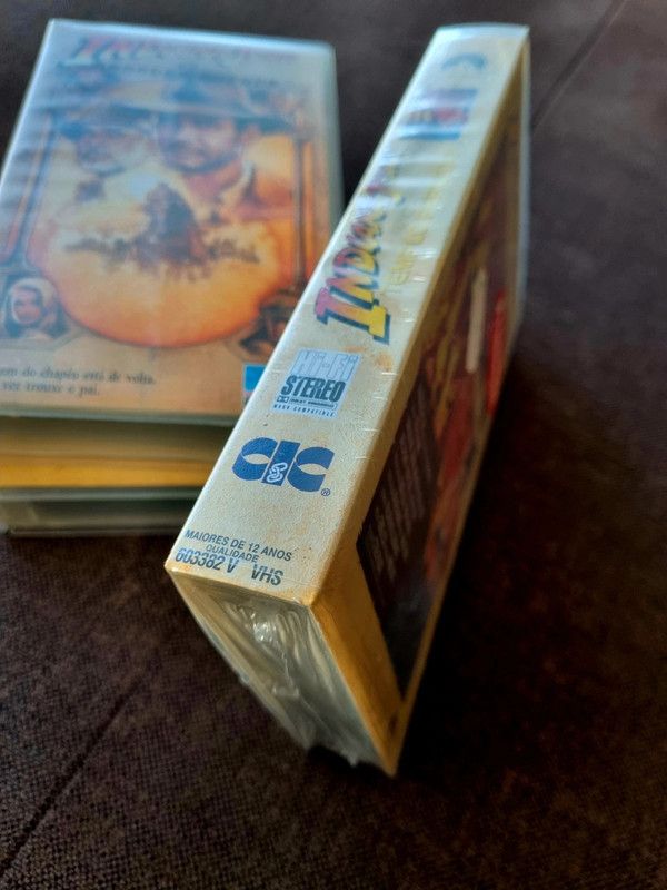 Star Wars Indiana Jones Roger Rabbit VHS movies PT