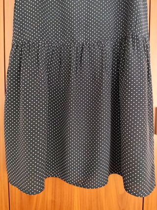 Vestido Des Petits Hauts Negro Lunares