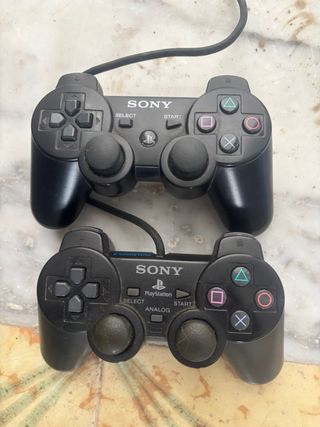 Controller Ps2 ps3 Sony Dualshock 2 + Sixasi PEZZI