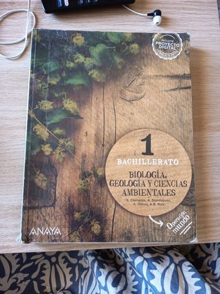 Biología, Geología y Ciencias Ambientales 1.