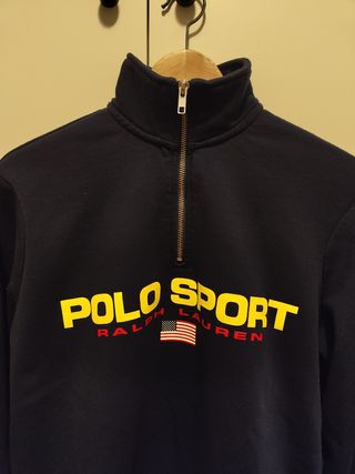 Sudadera Polo Sport M Azul