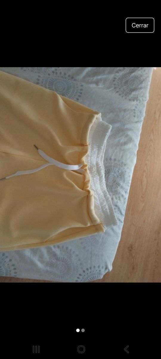 Pantalón pirata ancho