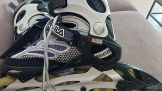 Patines en línea Fila morados y blancos