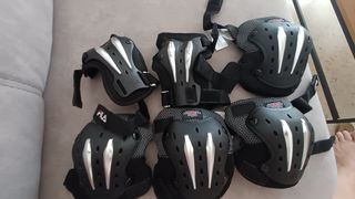 Patines en línea Fila morados y blancos