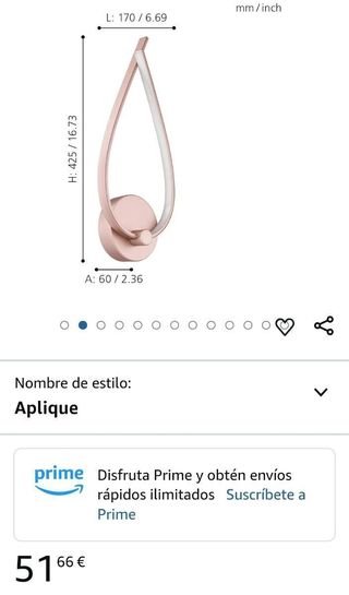 Eglo 97363 luz para gabinetes - Lampara Gabinet