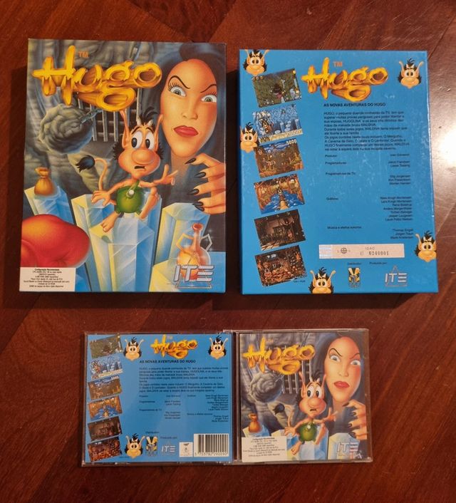 Hugo PC Big Box game computer vintage