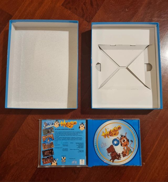 Hugo PC Big Box game computer vintage