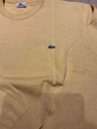 Jersey vintage Lacoste amarillo