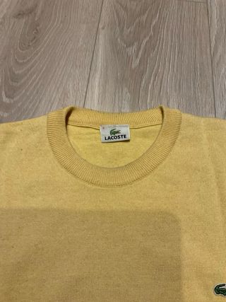 Jersey vintage Lacoste amarillo