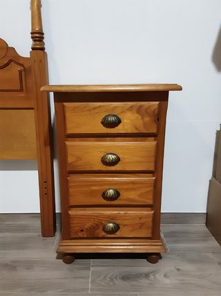 Muebles de dormitorio de madera color haya