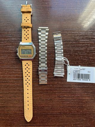 Casio Vintage Beige/Plata