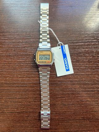 Casio Vintage Beige/Plata