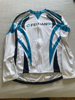 Maglia Ciclismo Maniche Lunghe Uomo XL