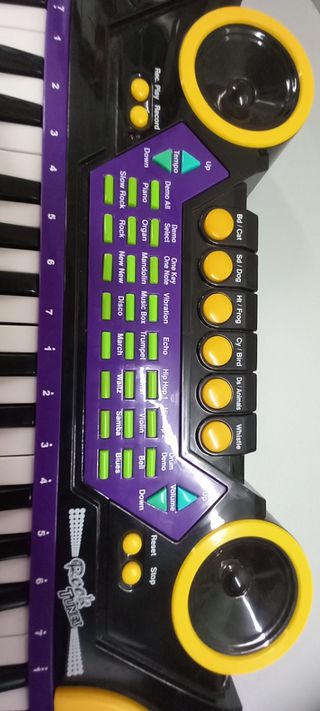 Teclado musical infantil Rock Tunes