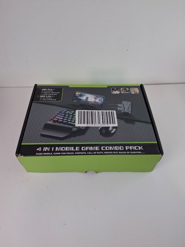 Combo Móvil 4 en 1 para Videojuegos