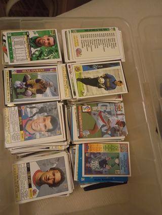 Colección cromos Panini 1990-2002
