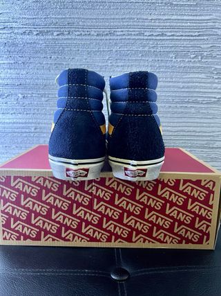 Scarpe Vans Sk8-Hi  Uomo Blu Giallo