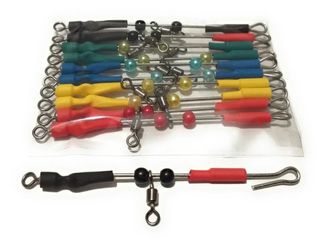 10 Plomos pesca surfcasting, grapas, urfes.