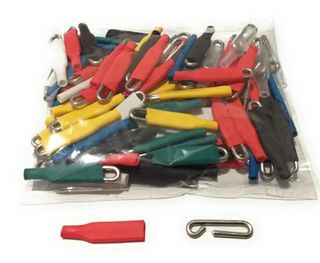 10 Plomos pesca surfcasting, grapas, urfes.