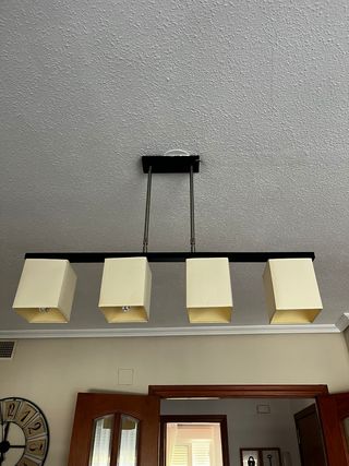 Lámpara de techo salón-comedor