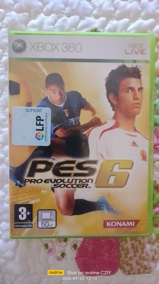PES 6 Pro Evolution Soccer Xbox 360