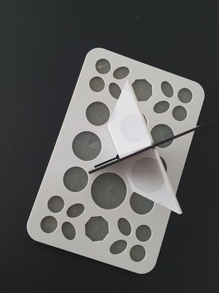 Soporte Limpieza Brochas Maquillaje