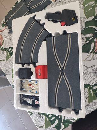 Scalextric GT Racing Coches , solo usado una vez.