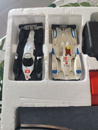 Scalextric GT Racing Coches , solo usado una vez.