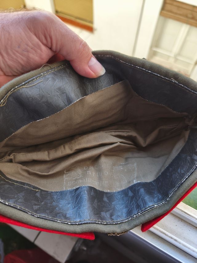 Gorra militar ejercito Ruso vintage con insignias 