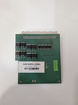 Tarjeta AUB-RAMPA_GOBEL VH: 1.00 VS: 1.11